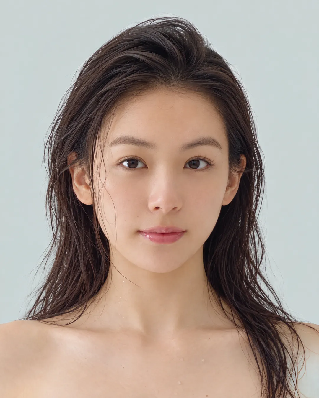 长发 · 正脸