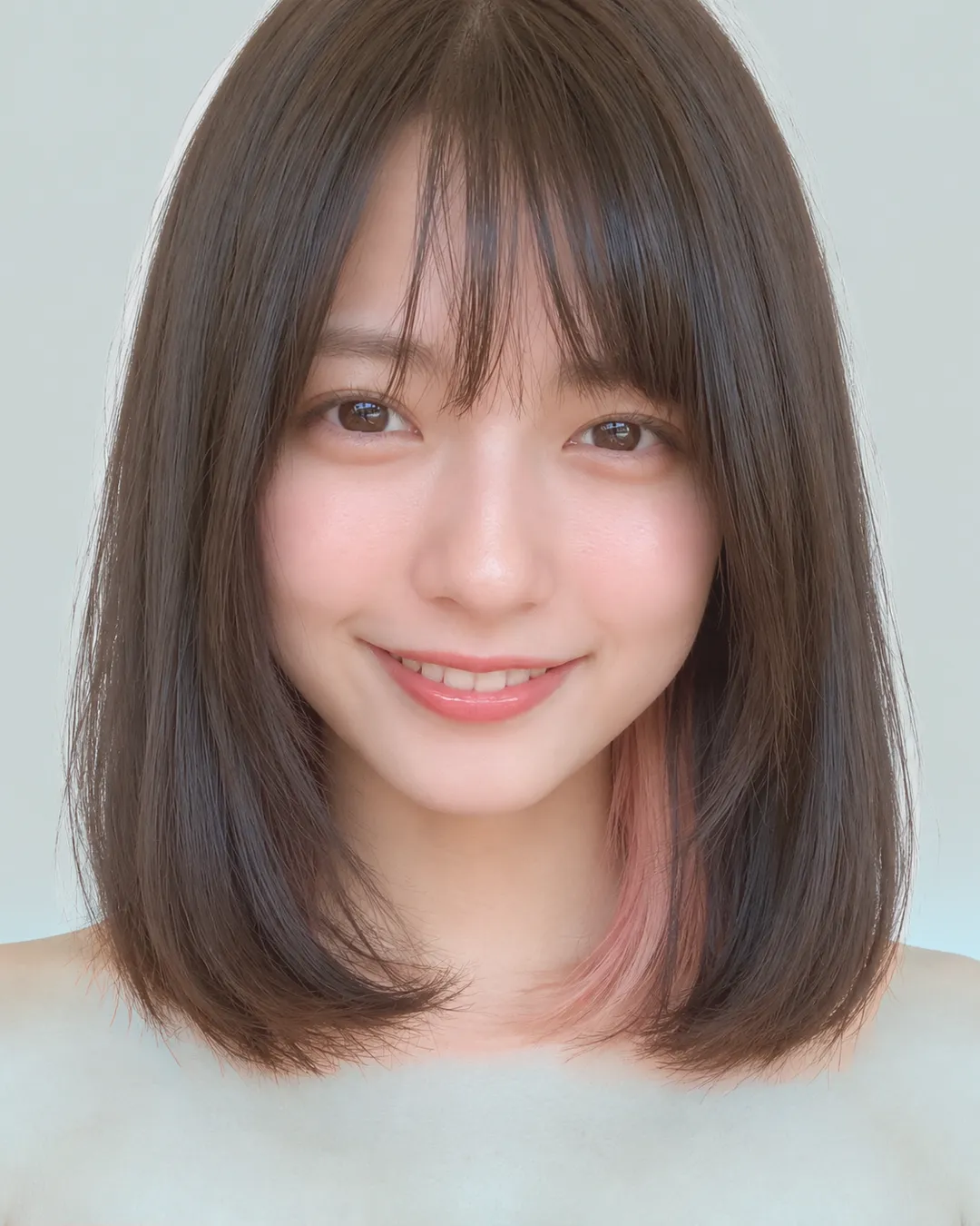 收腰波波(内层挑染)