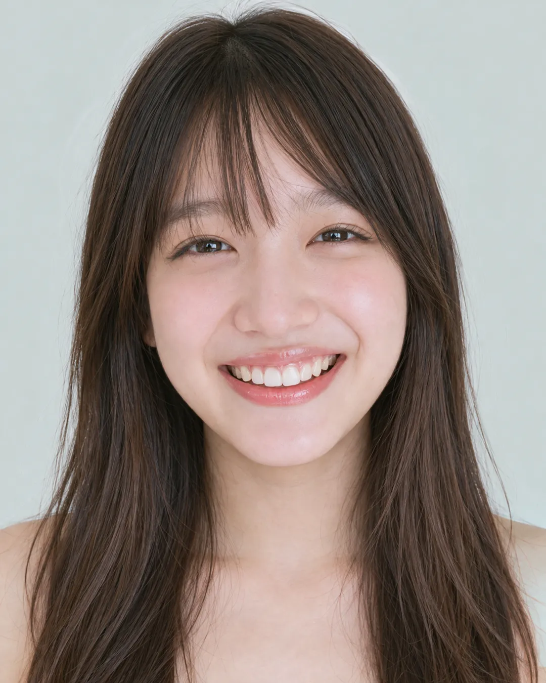 长发 · 正脸