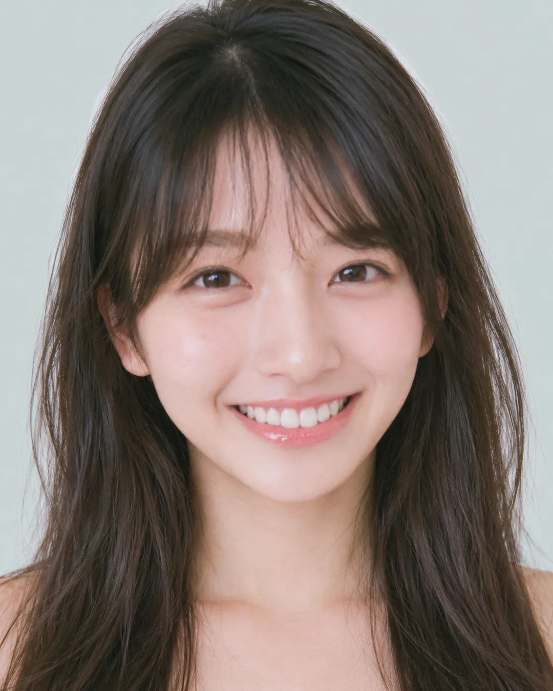 长发 · 正脸