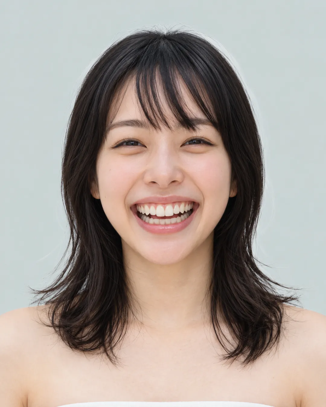 中长发 · 正脸