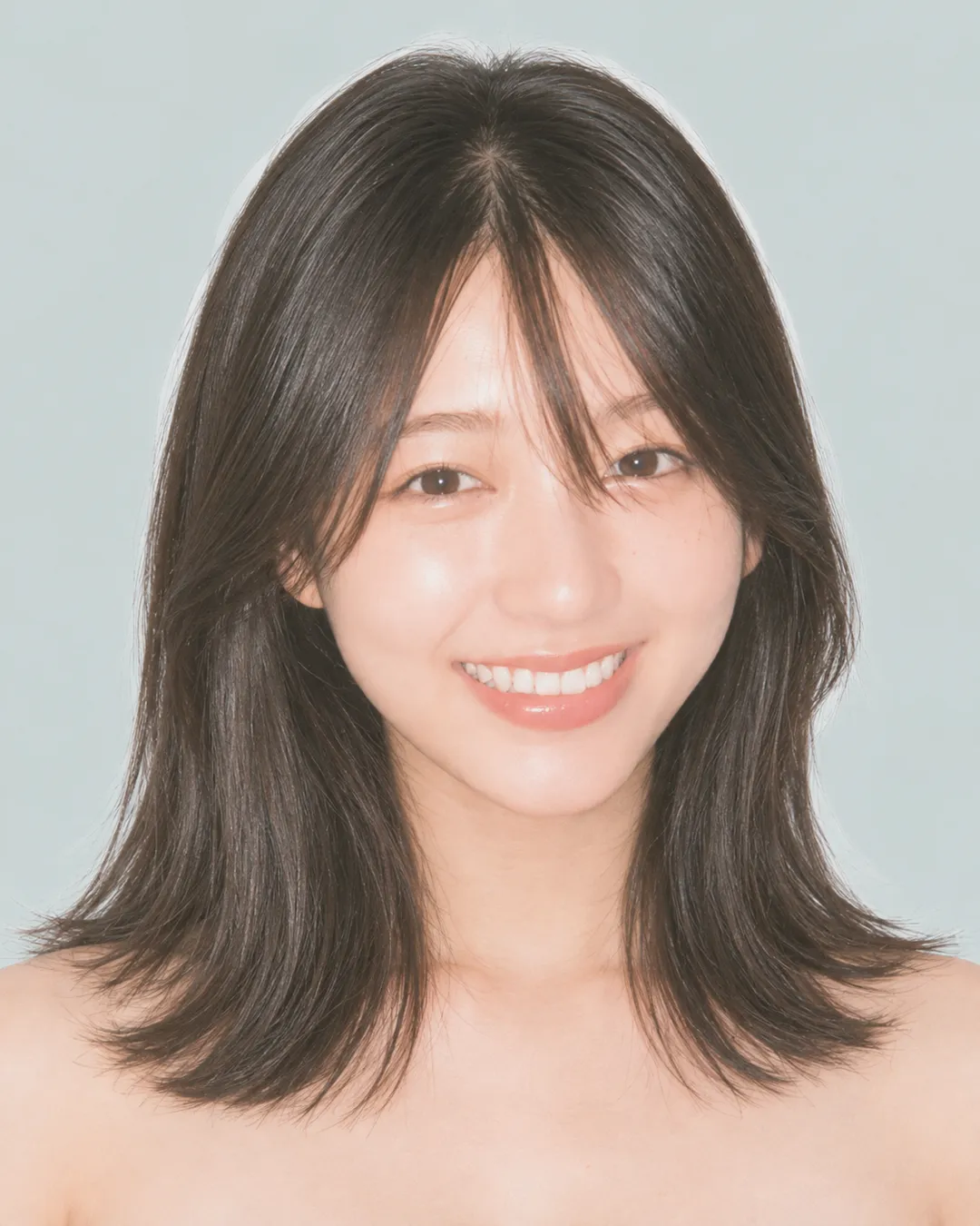 半长发 · 正脸 · 人像脸模参考