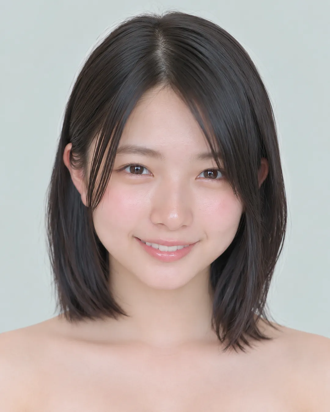 湿发感长刘海短波波