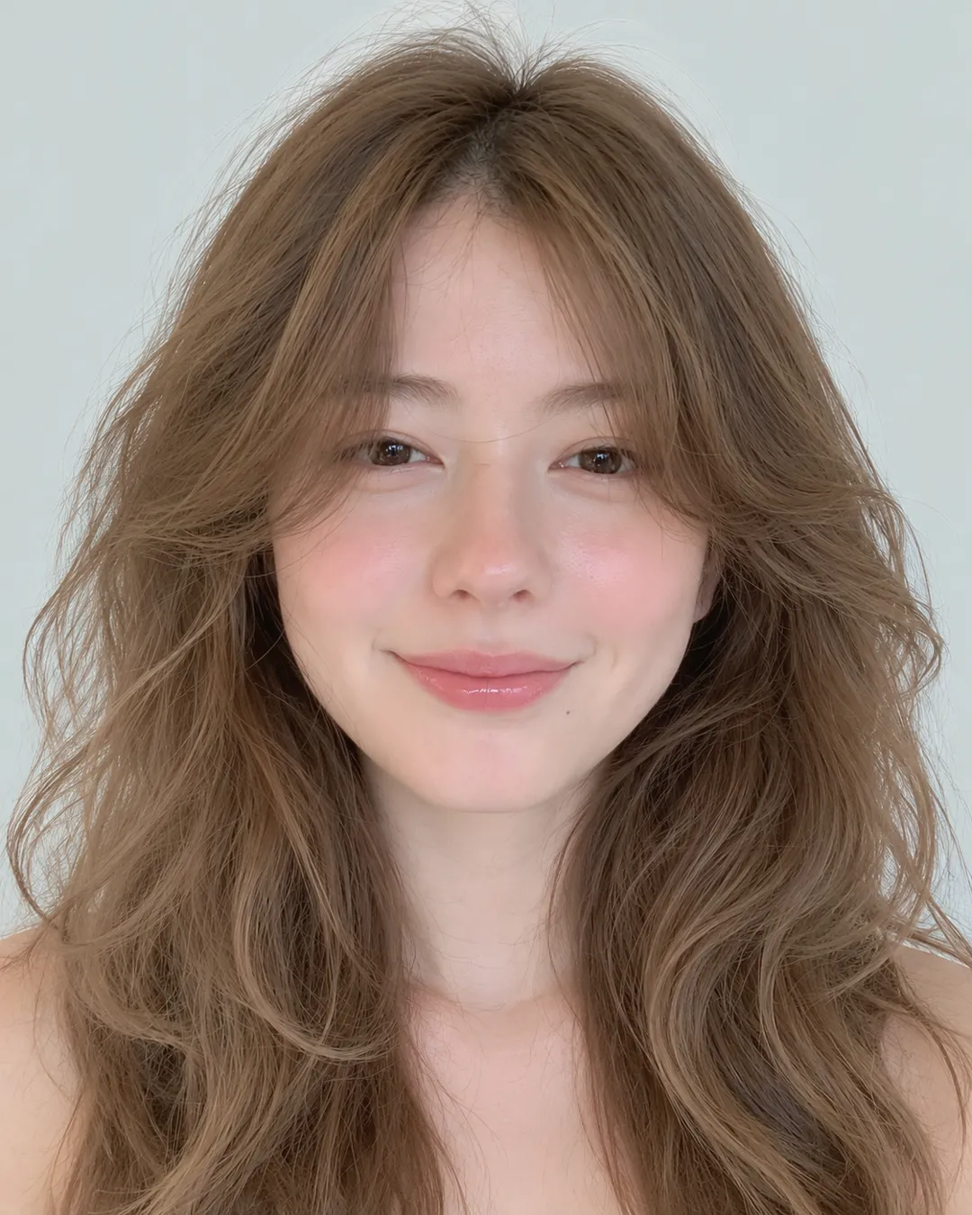 中长狼尾烫 · 人像脸模参考