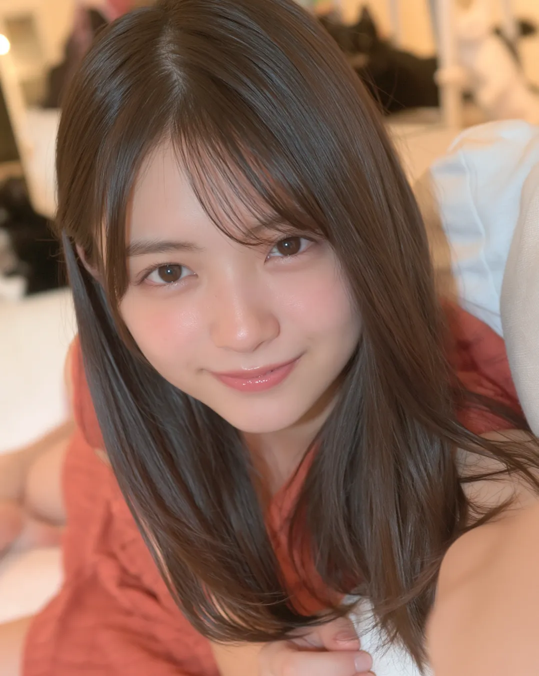 半长发 · 生活照