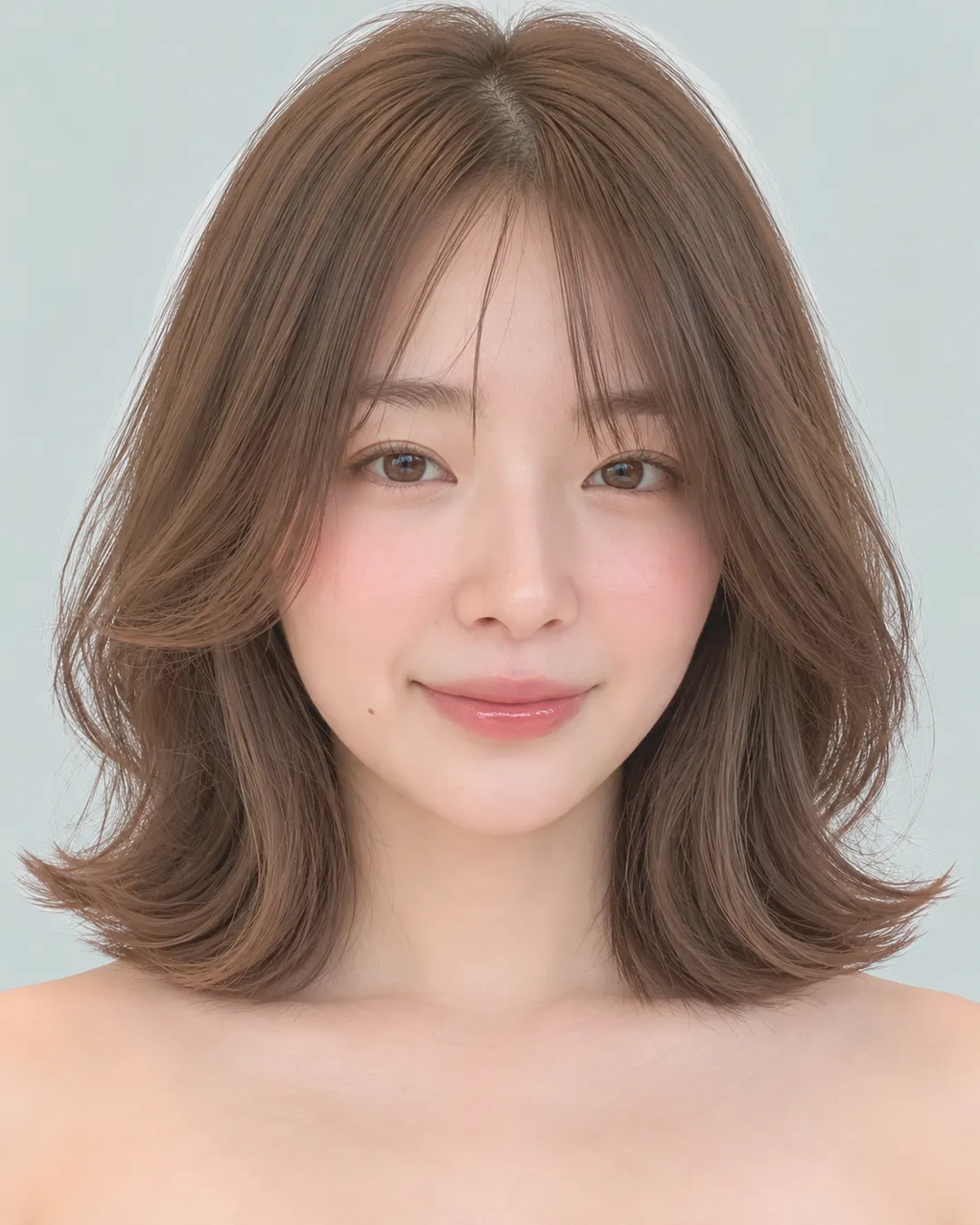 迷你波波烫(自然卷感) · 人像脸模参考