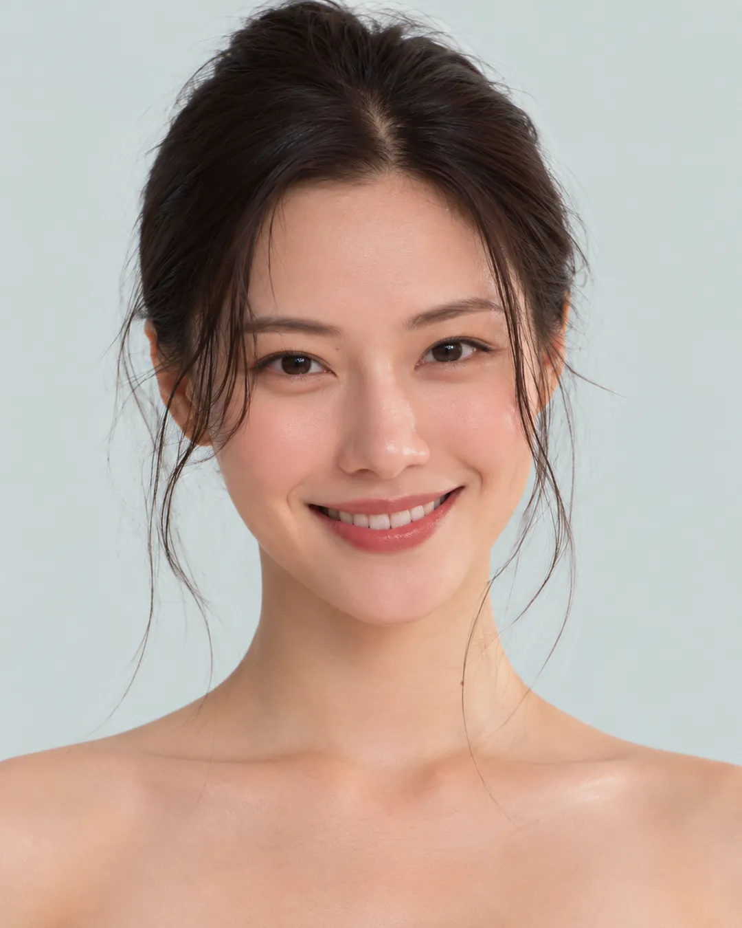 中长发 · 正脸