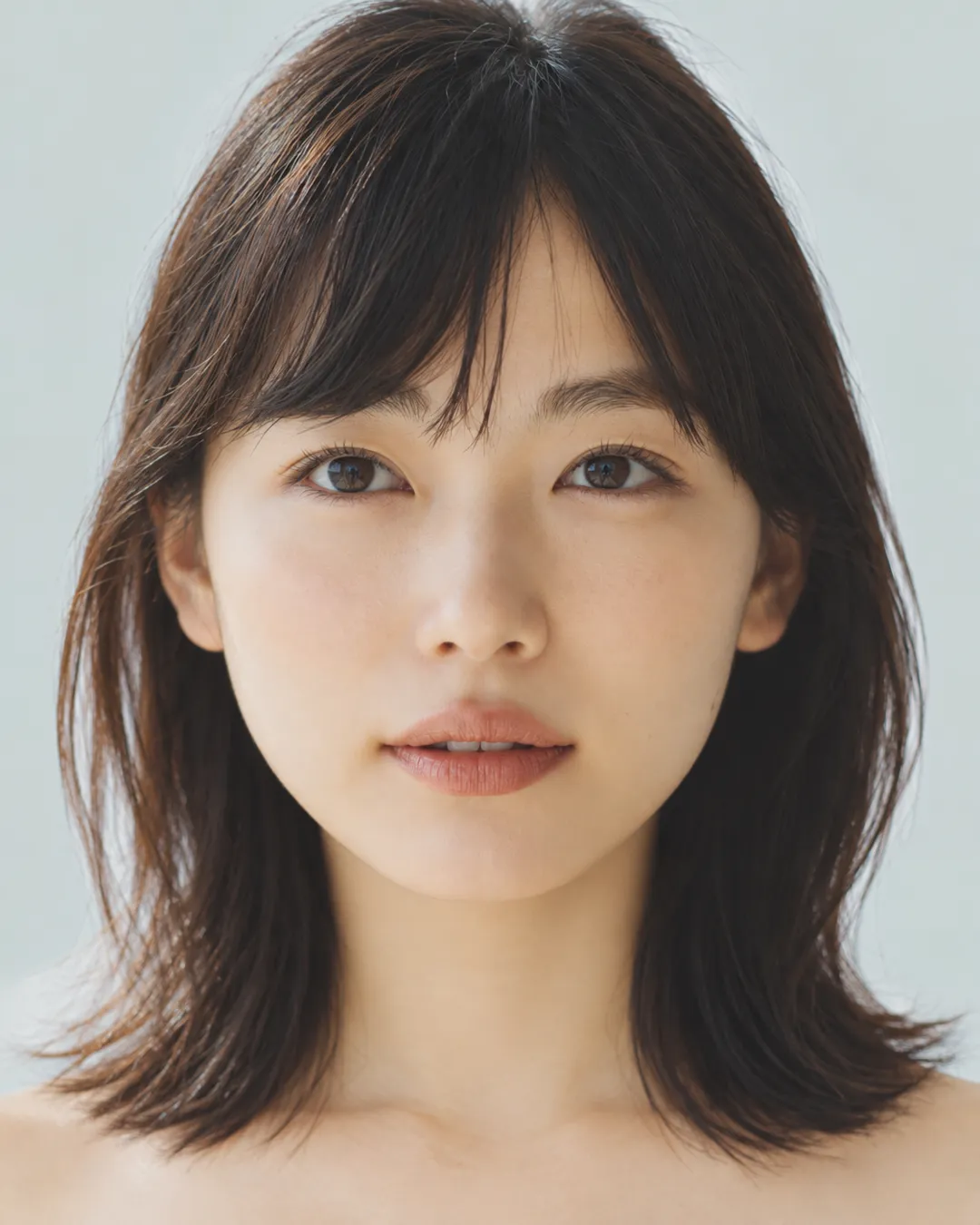 中长发 · 正脸