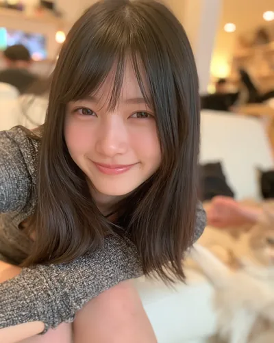 半长发 · 生活照