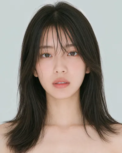 长发 · 正脸