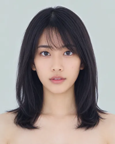 中长发 · 正脸