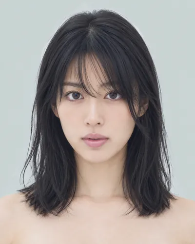 半长发 · 正脸