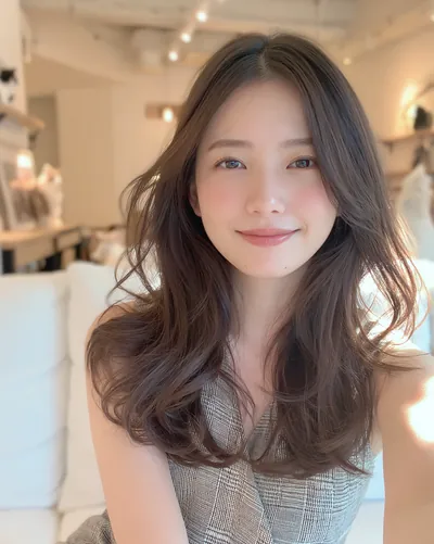 半长发 · 生活照