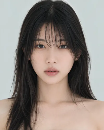 长发 · 正脸