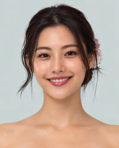 中长发 · 正脸
