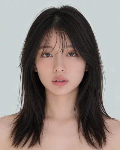 长发 · 正脸
