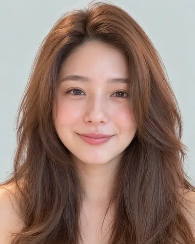 半长狼尾（樱桃红）
