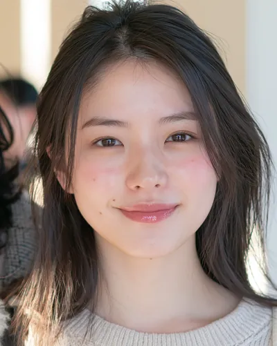 半长发 · 生活照