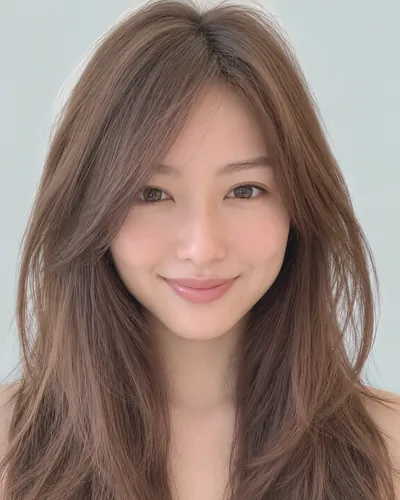 内扣层次加碎发（巧克力棕）