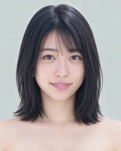 中长发 · 正脸