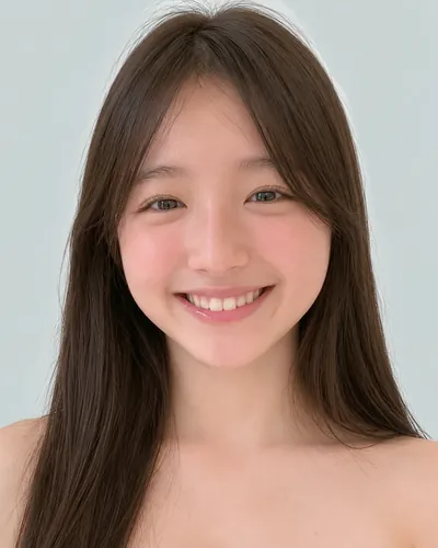 长发 · 正脸