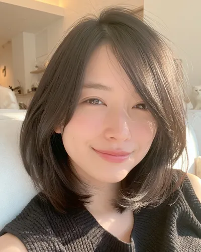短发 · 生活照