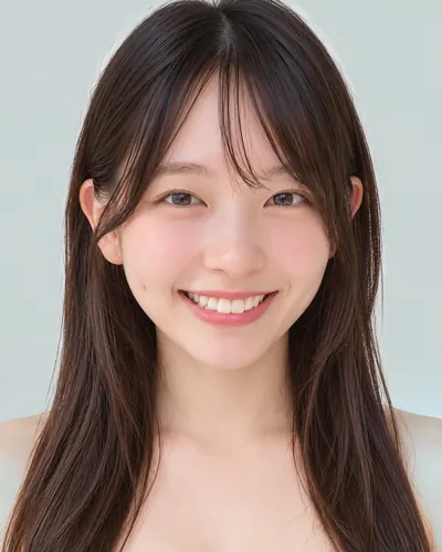 长发 · 正脸