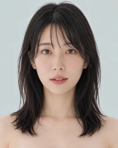 半长发 · 正脸