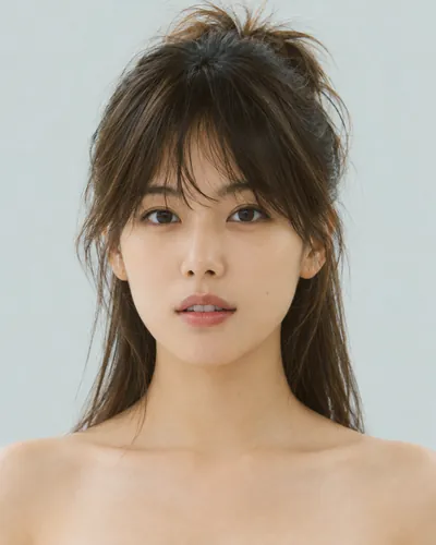 中长发 · 正脸