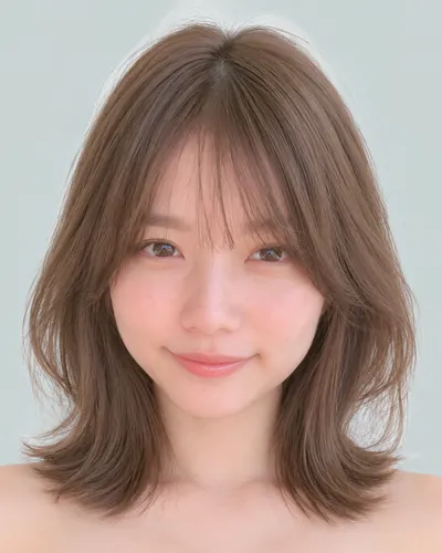 收腰短发（后颈留长·空气刘海）