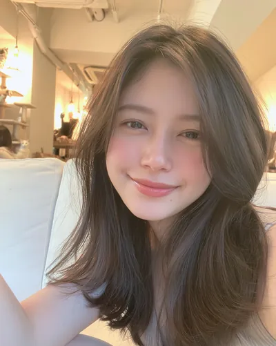 半长发 · 生活照