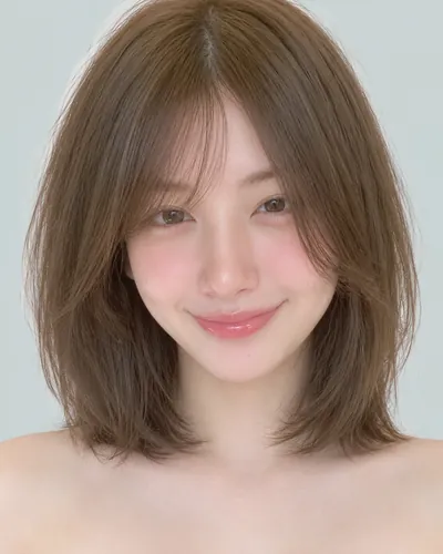 蘑菇短发（长刘海）