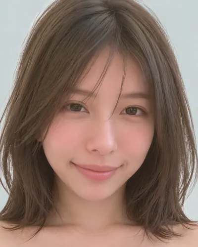 外翻波波（深色发）