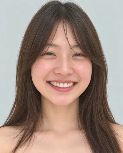 长发 · 正脸