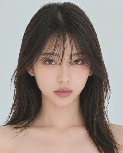 长发 · 正脸