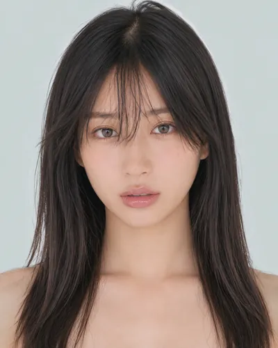 长发 · 正脸
