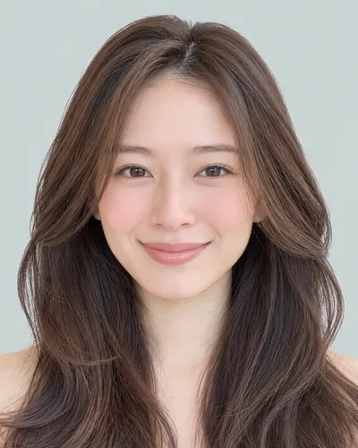 内扣层次加碎发（巧克力棕）