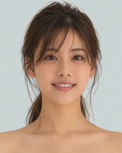 中长发 · 正脸