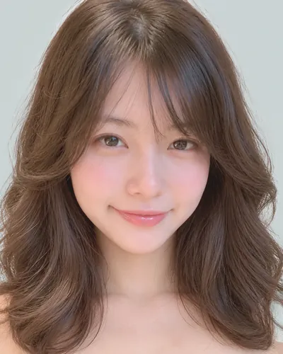 韩式螺旋烫半长发