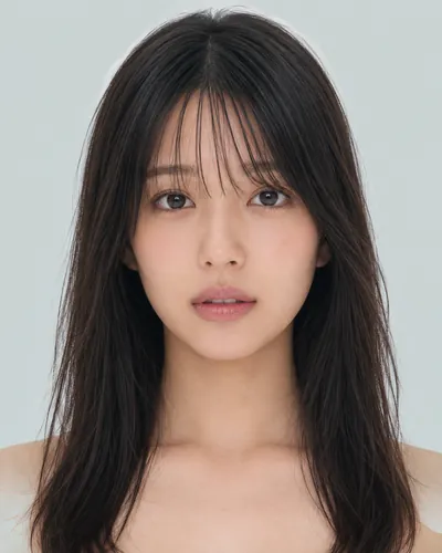 长发 · 正脸