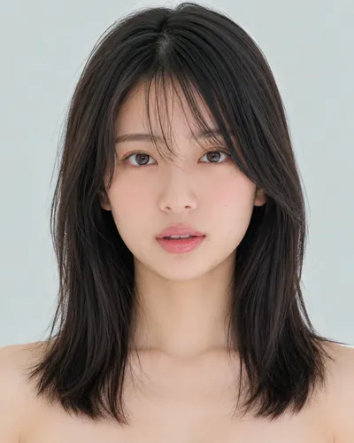 半长发 · 正脸