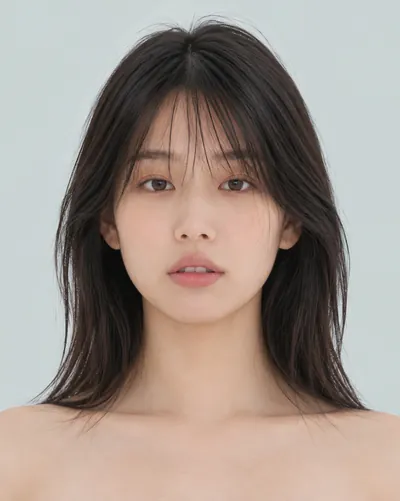 中长发 · 正脸